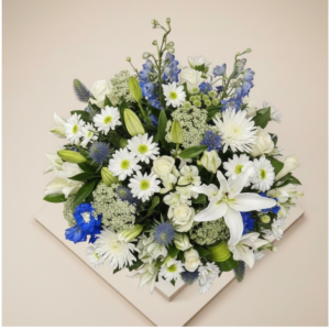 Blue & White Serenity Basket